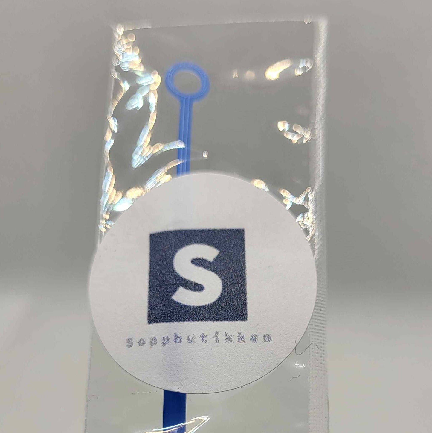 Sterile engangspodenåler i plast med 10 mikroliter øye. Totallengde: 200 mm
